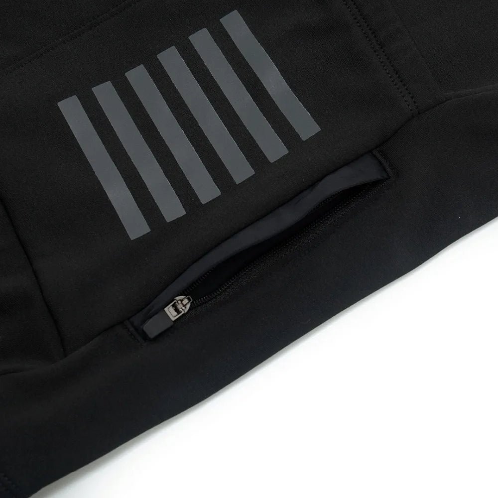 YKYWBIKE WINTER JACKET Thermal Fleece Men Cycling jacket Long Sleeve Cycling Bike Clothing black 사이클링 겨울 재킷