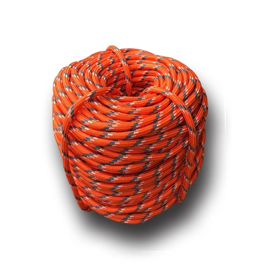 Desert&Fox Climbing Rope Outdoor Emergency Rope 10m/20m/30m/50m Wear Resistant 9mm Diameter High Strength Hiking Accessory Tool