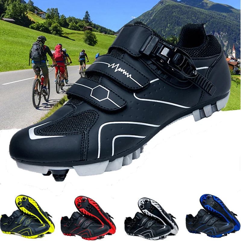 Mountain Cycling Shoes Women Anti-Slip Indoor Cycling Shoe Outdoor Cleats Shoes Comfortable And Breathable