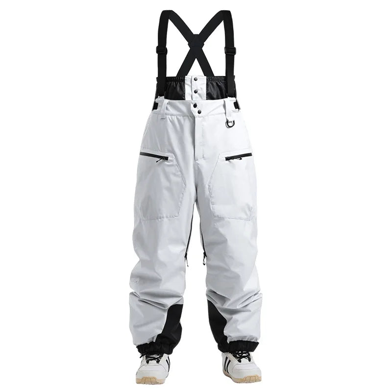 Men's Baggy Snowboard Pants - Waterproof 15000mm Snowboarding Pants Baggy Fit Winter Gear