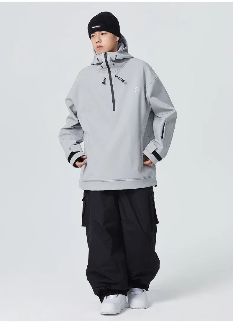Baggy Snowboard Pants by Mioigee – Thermal, Loose-Fit Ski Pants for Men & Wome