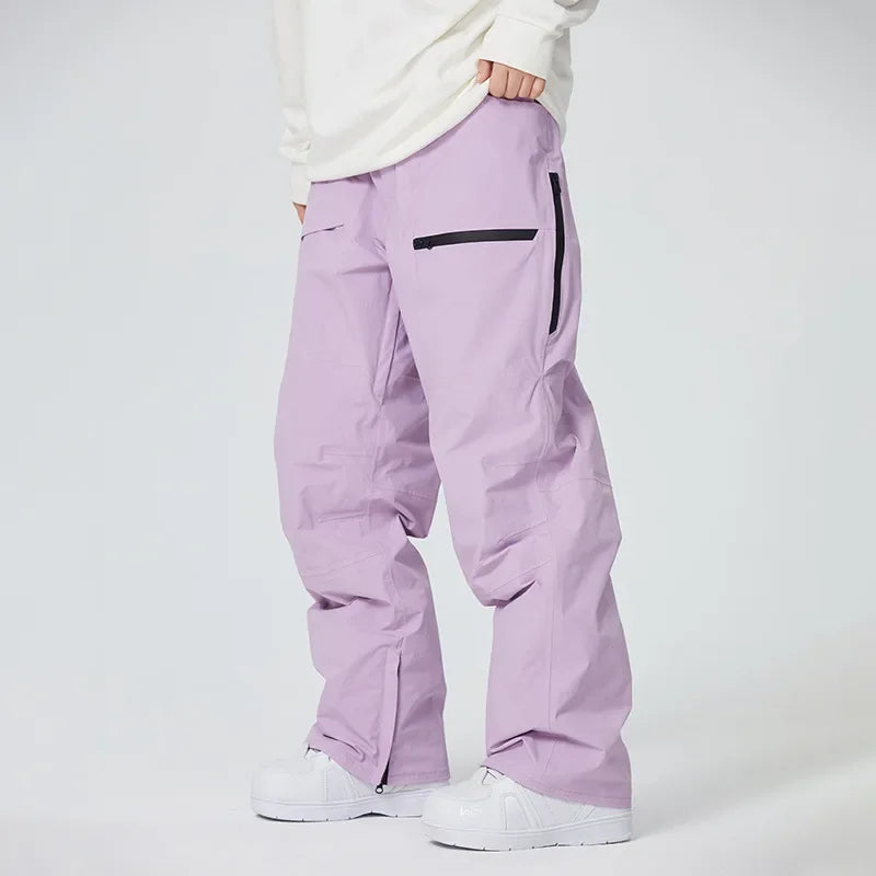 Dollplus 2025 Baggy Snowboard Pants – Waterproof, Windproof & Thermal Ski Trousers