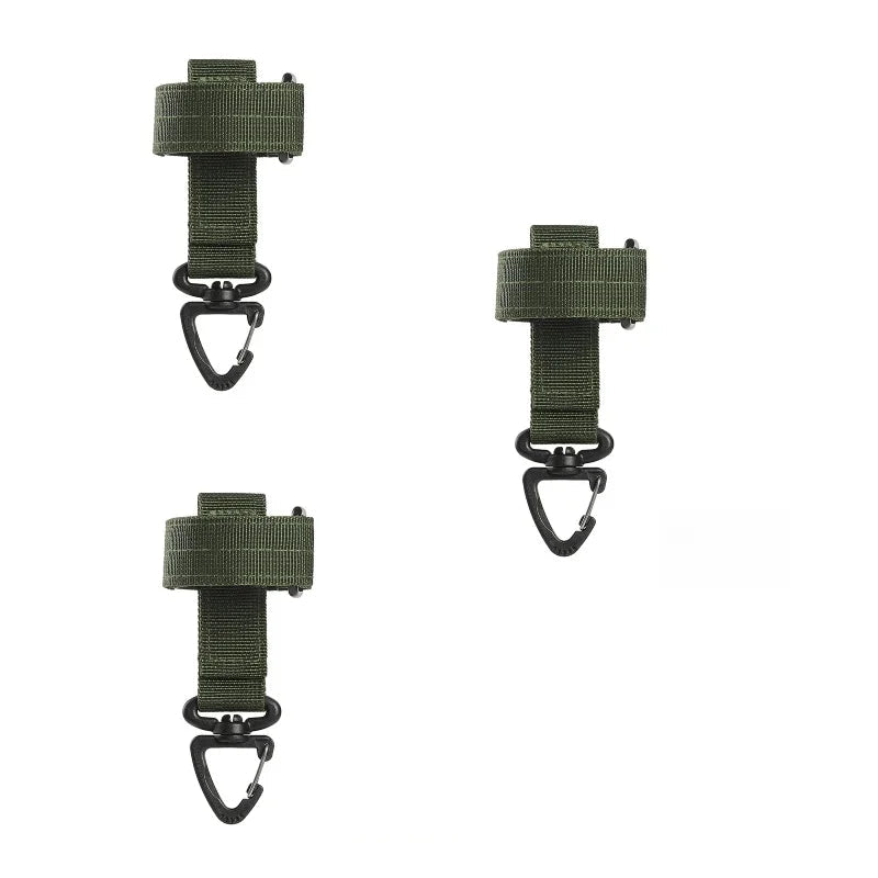 Multi-Purpose Nylon Gloves Hook | Safety Clip for Work Gloves & Outdoor Camping Gear