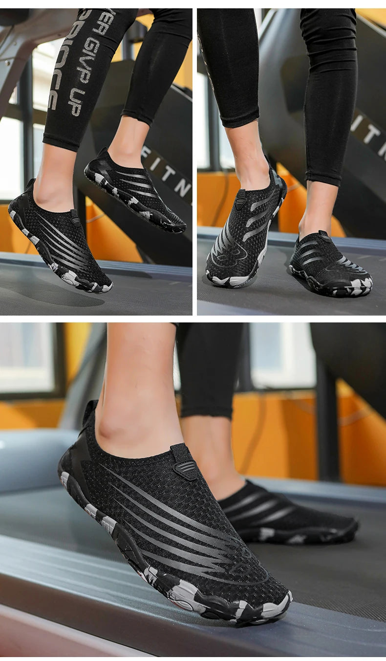 Water Shoes for Women Men Barefoot Quick-Dry Aqua Socks Lightweight Swim Shoes for Surfing Swimming Beach Sports Kayaking