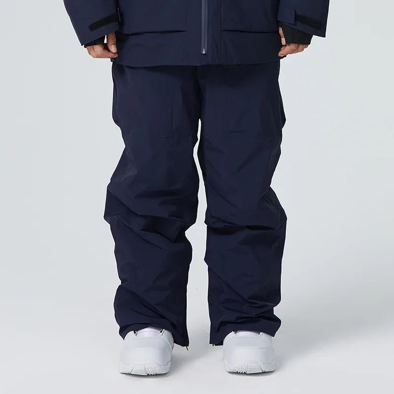 Ski Pants for Women | Winter Warm Waterproof Snow Pants 2025 – Windproof Ski Trousers for Men & Women, Breathable Thermal Snowboarding Gear