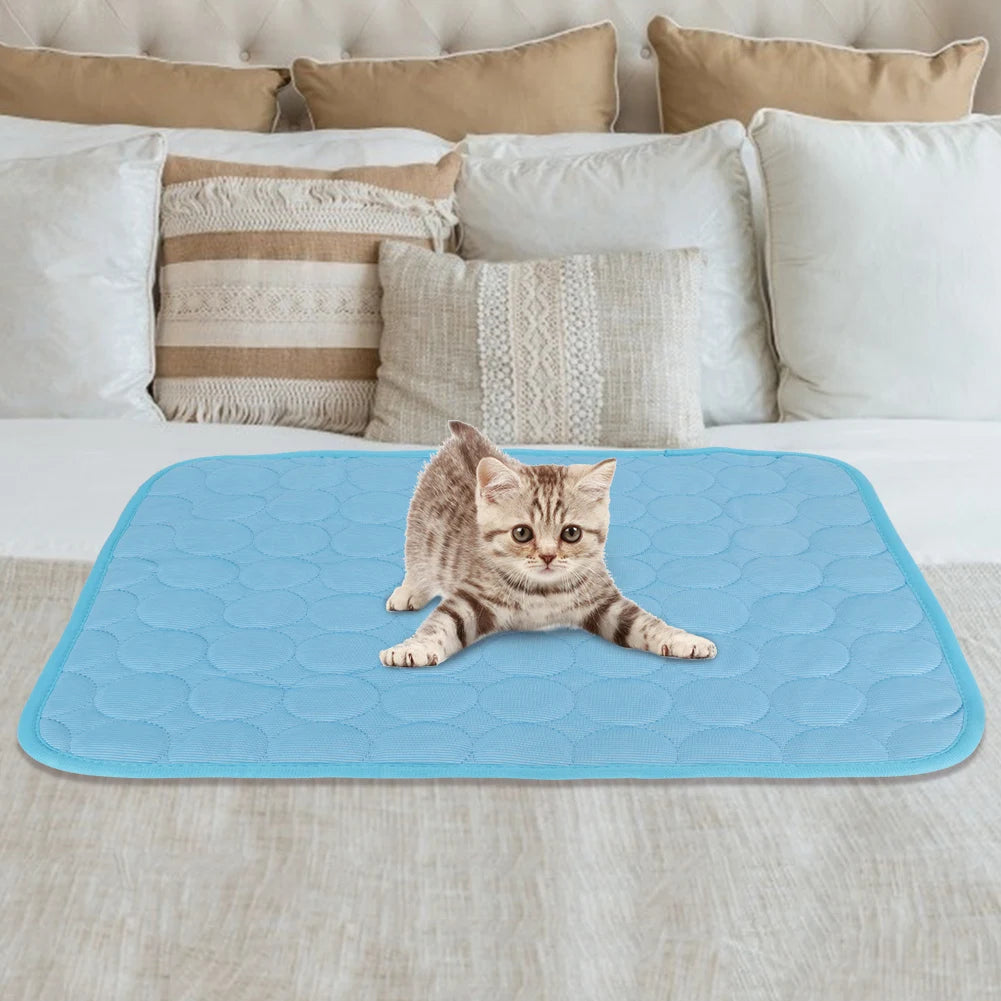 Cooling Mat Cooling Mat for Dog Cat Pet Self Cooling Pillow Hot Weather Bed Cooling Mat for Dog Pet Mat Self Cooling Mat