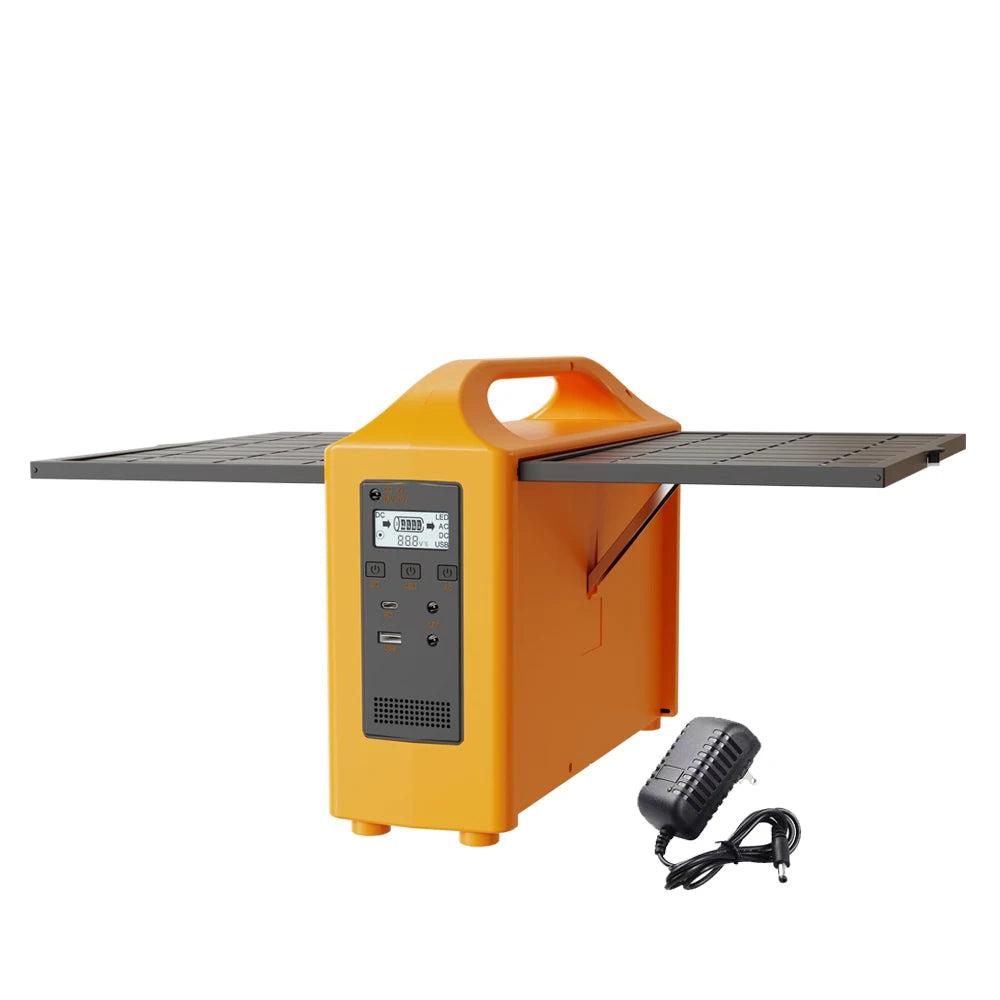 Gaiaray 100W Portable Power Station – LiFePO4 Solar Generator with 24000mAh Battery & UPS Backup