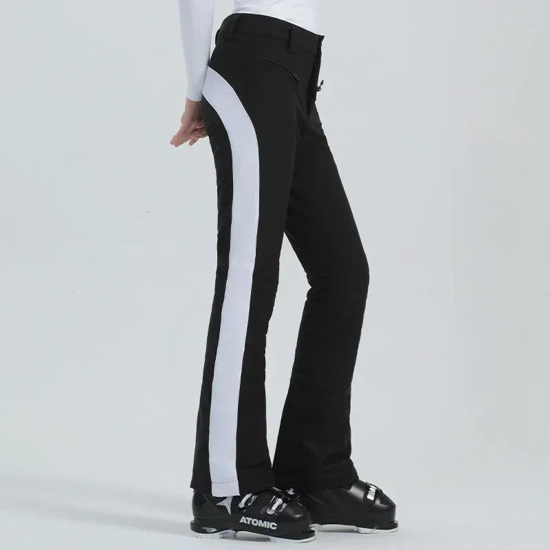 Ladies High Elasticity Ski Pants – Slim Fit Women’s Waterproof Snow Pants