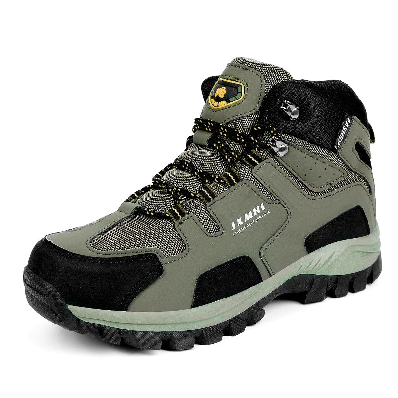 Couple Hiking Shoes Men Mountain Climbing Trekking Boots Women Non-slip Outdoor Work Ankle Boot