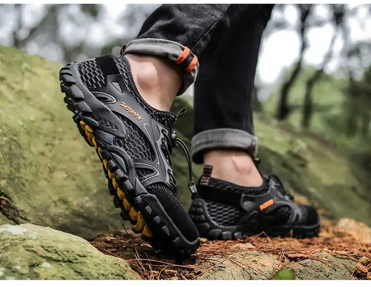 Outdoor Anti-slip Wear-resistant Shoes for Men Hiking Shoes Jogging Trekking Sneakers Fast Zapatos Outdoor Hombre Invierno