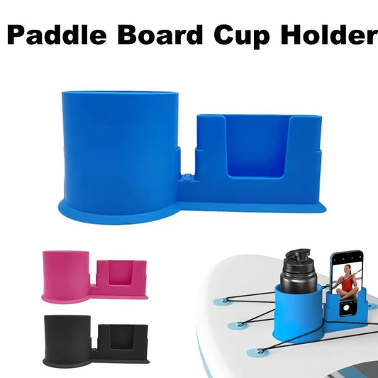 New Multi-Functional Paddle Board Cup Holder PVC Creative Kayak Drink Holder Kayak Cup Holders