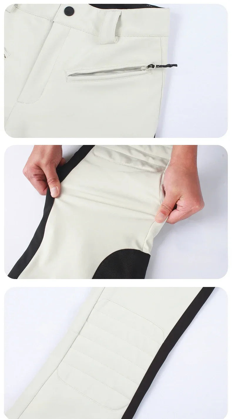 Ladies High Elasticity Ski Pants – Slim Fit Women’s Waterproof Snow Pants