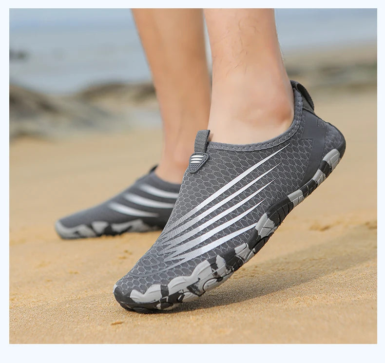 Water Shoes for Women Men Barefoot Quick-Dry Aqua Socks Lightweight Swim Shoes for Surfing Swimming Beach Sports Kayaking