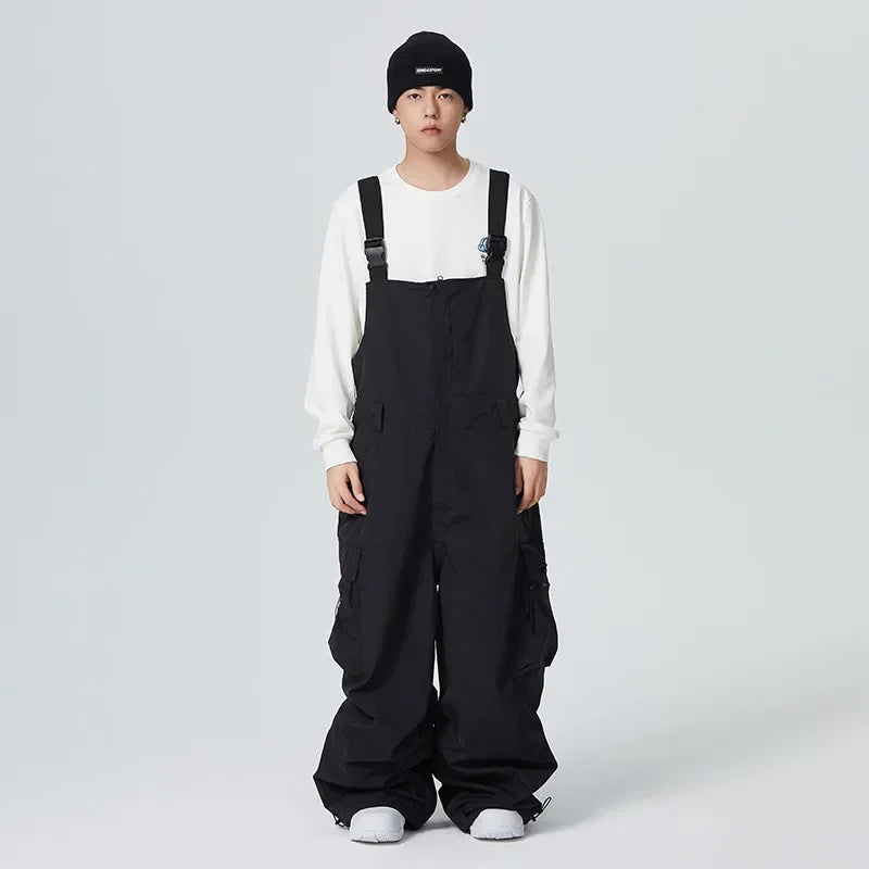 Dollplus Winter Ski Pants – Unisex Snowboard Overalls, 15,000mm Waterproof & Windproof