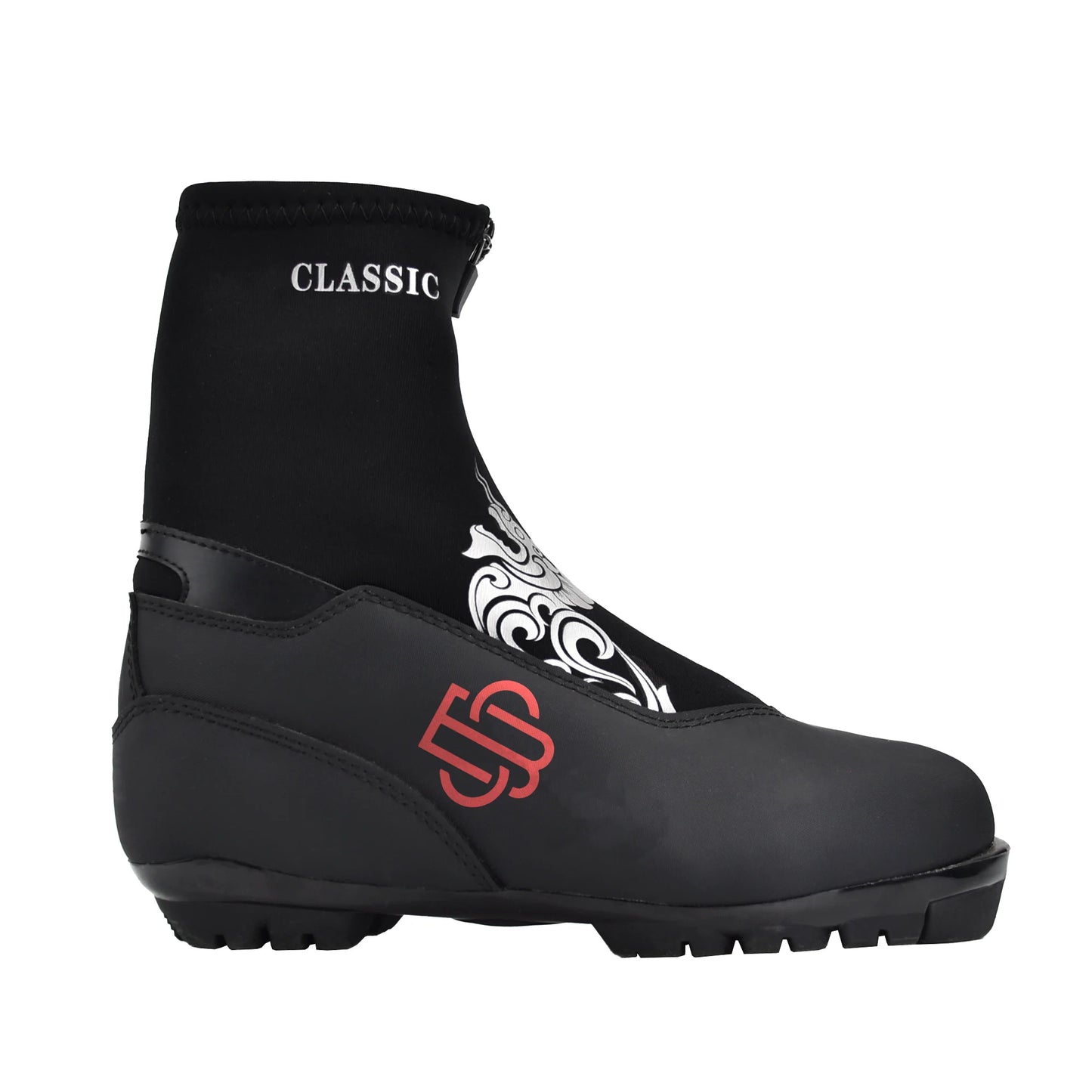 High End Snow Ice Ski Boot For Man Roller Ski Shoes For Woman Snow Winter Ski Boots