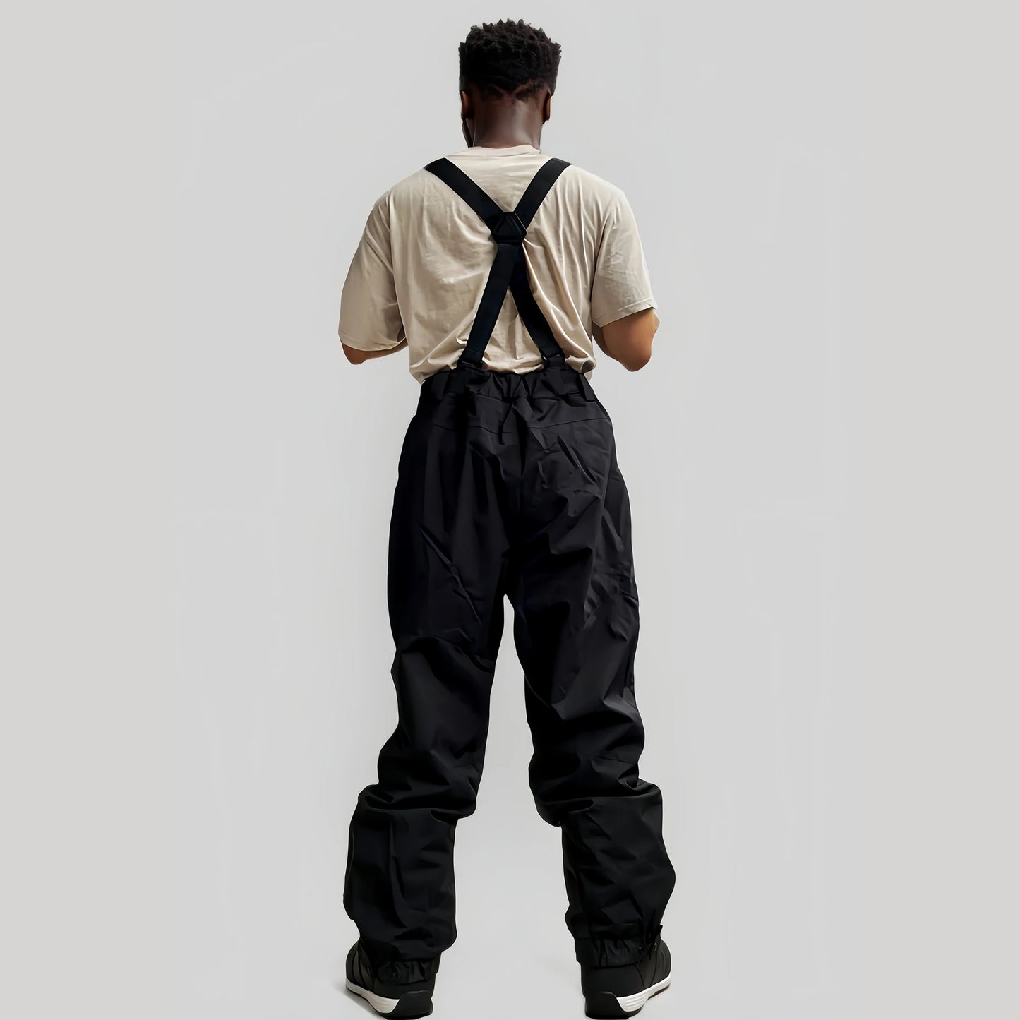 Mioigee Men’s Skiing Pants – Waterproof Snowboard Trousers, Warm Insulated Overalls