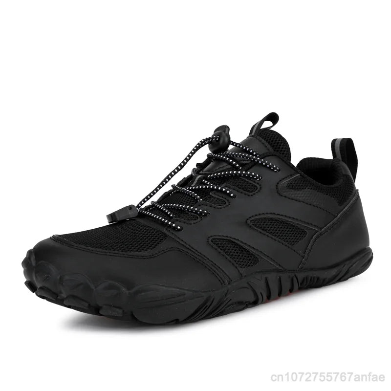 Men's Minimalist Trail Running Barefoot Shoes Wide Toe Box Zero Drop Aqua Sock Shoes for Kayaking Boating Hiking Surfing Walking