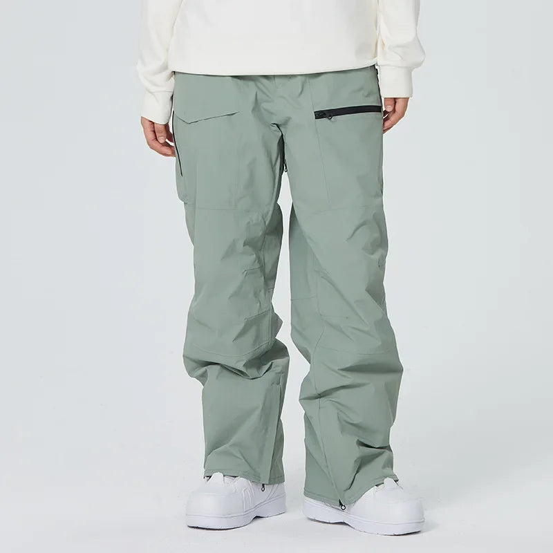 Dollplus 2025 Baggy Snowboard Pants – Waterproof, Windproof & Thermal Ski Trousers