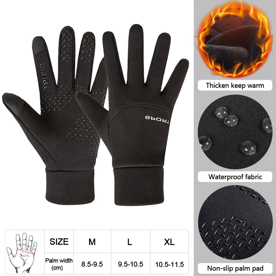 Black gloves with features highlighted on a white background
