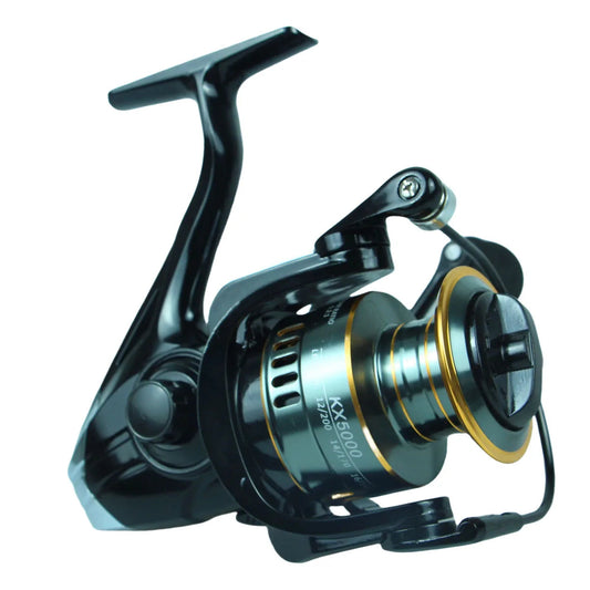 Fishing reel  on a white background