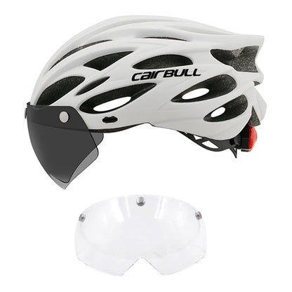 UltraLight Road Mountain Bicycle Led Helmet for Men Women | Visored Bicycle Helmet