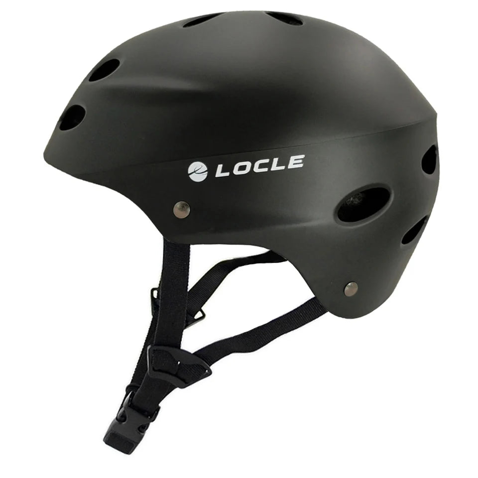 LOCLE Roller Skating Helmet CE Certification Ski Helmet Outdoor Sports Ski Snowboard Helmet Snow Skateboard Helmet 52-66cm