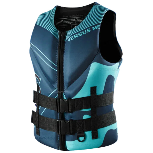 Life jacket on a white  background 