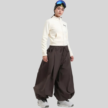 Baggy Snowboard Pants for Men – Waterproof Ski Pants with Thermal Insulation