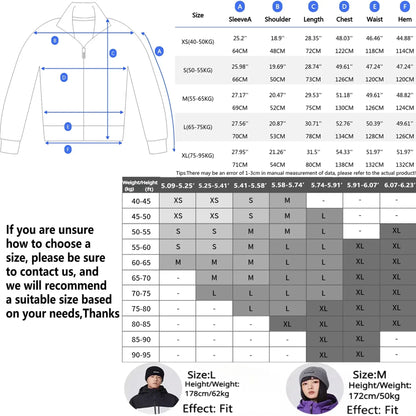 Outdoor Winter Skiing Jacket 2025 Man Snowfield Sport Tops Couple Ski Cold Coat Pro Warm Waterproof Woman Snow Tracksuit Clothes
