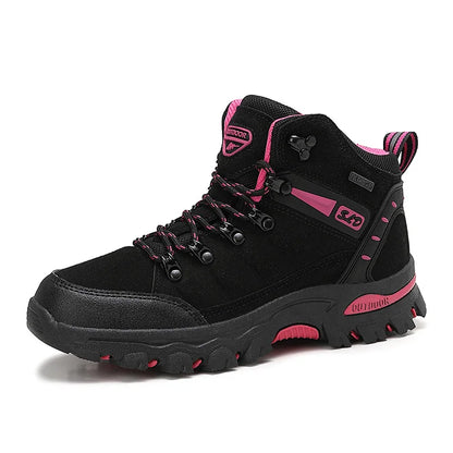 New Women Ankle Outdoor Trekking Boots Hiking Shoes Woman Mountain Climbing Walking Sneakers Wandelschoenen Botas Mujer