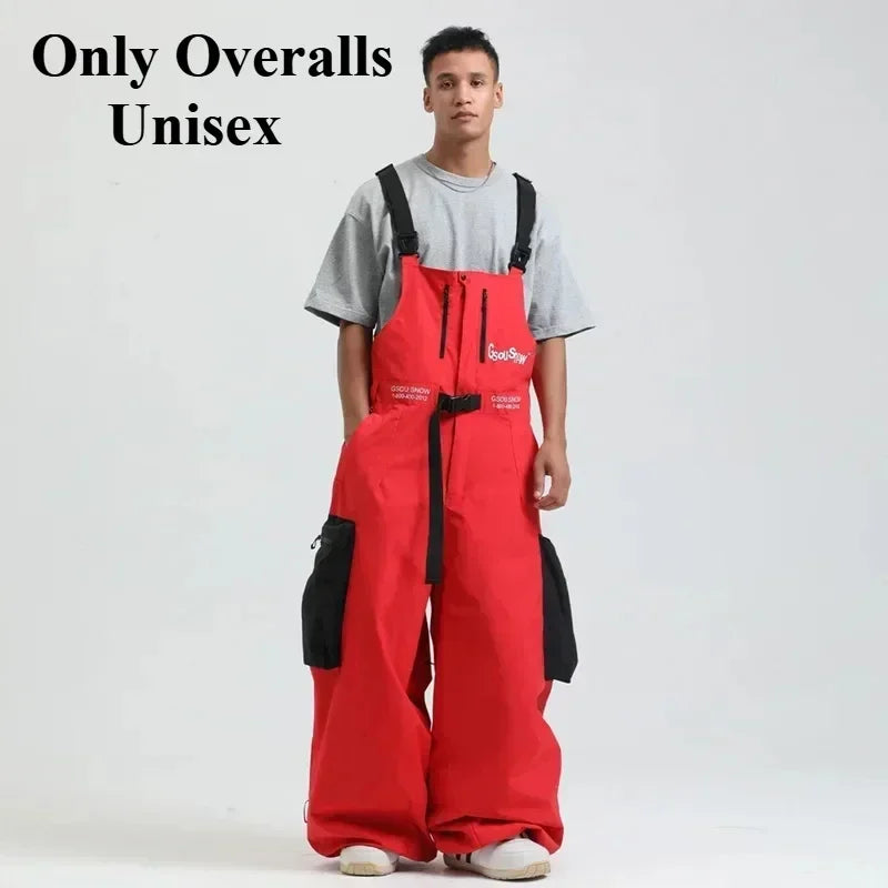 2025 Baggy Snowboard Pants Women Men - Best Baggy Snowboarding Pants Waterproof 20000mm