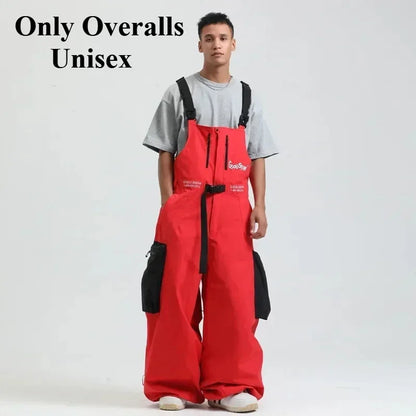 2025 Baggy Snowboard Pants Women Men - Best Baggy Snowboarding Pants Waterproof 20000mm