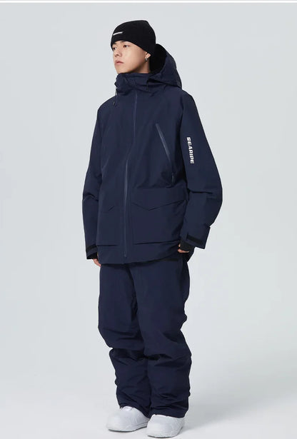 Dollplus 2025 Baggy Snowboard Pants – Waterproof, Windproof & Thermal Ski Trousers