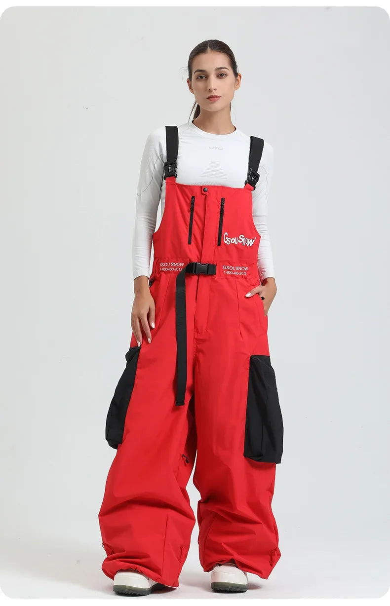 2025 Baggy Snowboard Pants Women Men - Best Baggy Snowboarding Pants Waterproof 20000mm