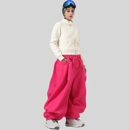 Baggy Snowboard Pants for Men – Waterproof Ski Pants with Thermal Insulation