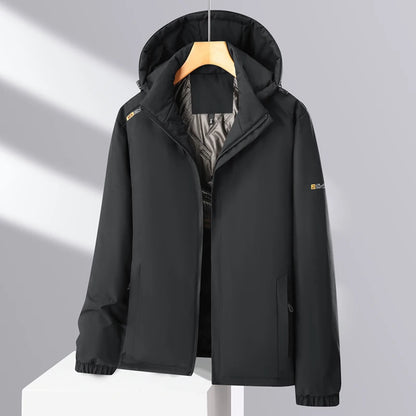 Men's Winter Outdoor Coat Waterproof Windproof Warm Thick Jacket Men Unisex Hiking Camping Skiing Climbing Windbreaker Overcoat