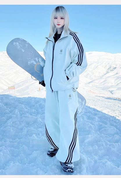 APVCX 2025 Unisex Ski Pants – 3L Waterproof Hard Shell Snowboard & Ski Trousers
