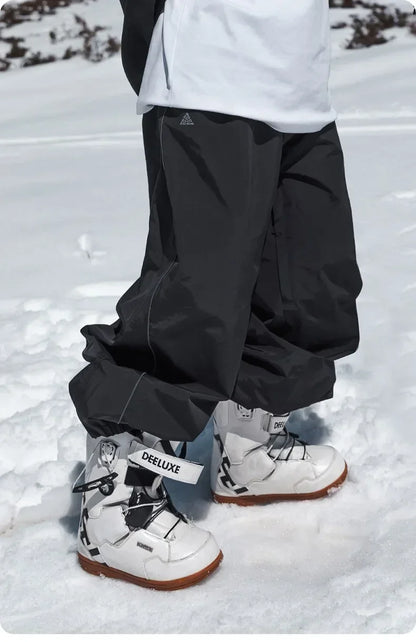 Snowboarding & Ski Pants – Wear-Resistant Waterproof Snowboard Pants, Unisex Loose Fit