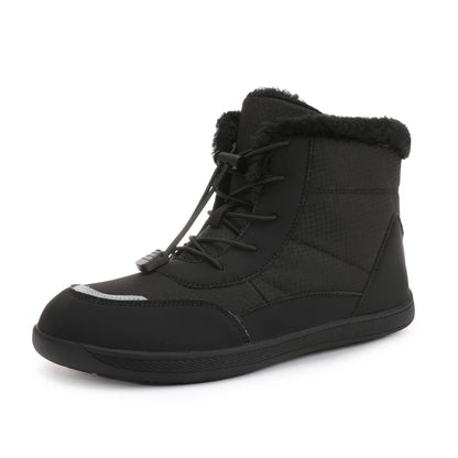 Clearance_2024 women's barefoot snow boots warm snow boots outdoor hiking shoes winter fur ankle boots women's boot Barefoot Ank