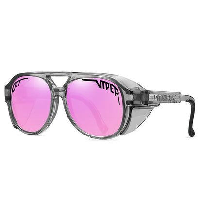 Pit Viper Steampunk Cycling Sunglasses Adult UV400 Men Women Designer Steam Punk Eyewear Vintage Sun Glasses Retro Goggles