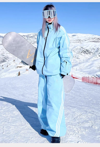 APVCX 2025 Unisex Ski Pants – 3L Waterproof Hard Shell Snowboard & Ski Trousers