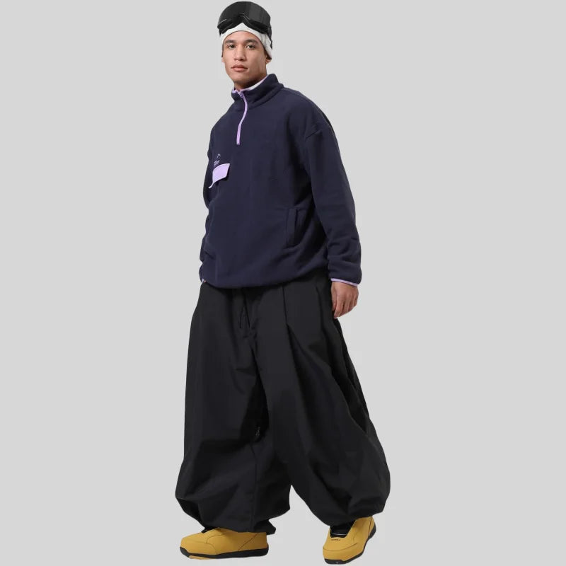 Baggy Snowboard Pants for Men – Waterproof Ski Pants with Thermal Insulation