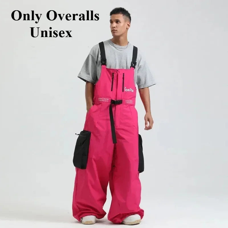 2025 Baggy Snowboard Pants Women Men - Best Baggy Snowboarding Pants Waterproof 20000mm