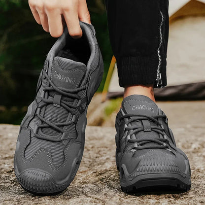 Outdoor Mens Combat Tactical Desert Boots Male Field Hunting Hiking Climbing Training Waterproof Sports Shoes