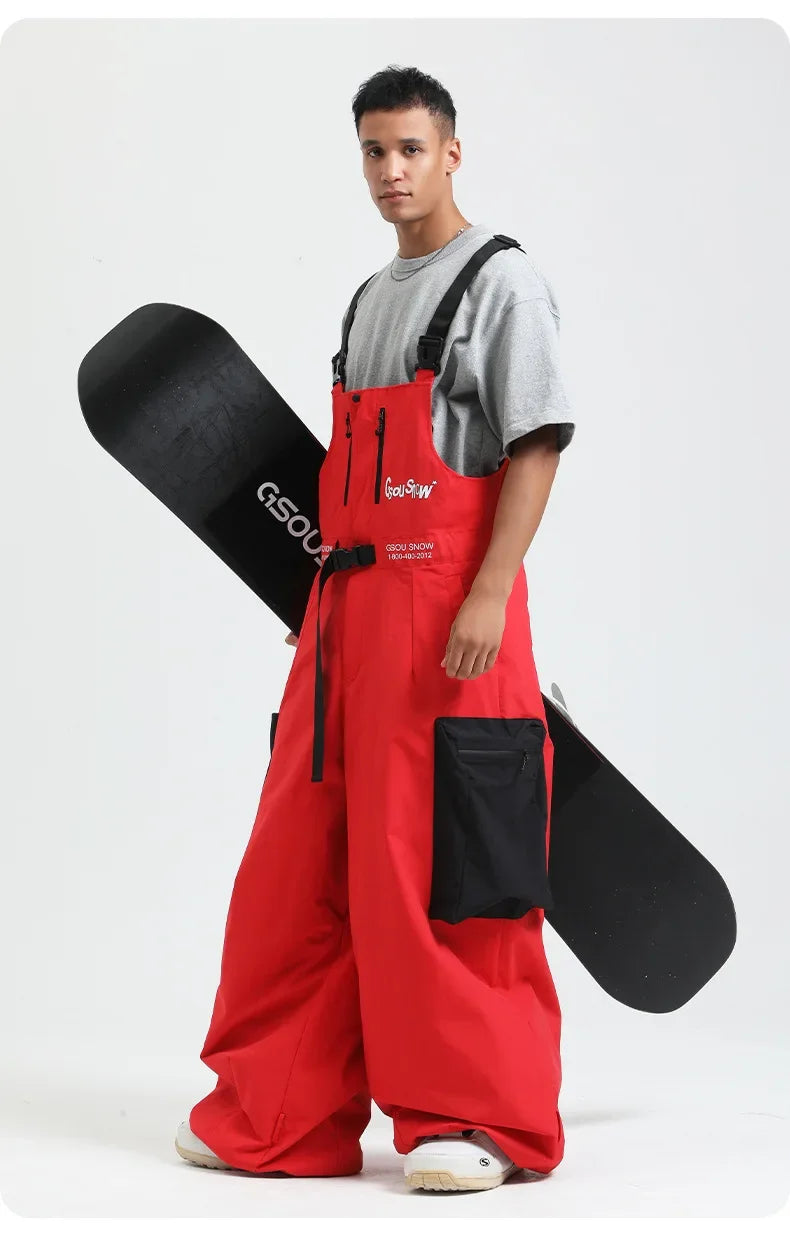 2025 Baggy Snowboard Pants Women Men - Best Baggy Snowboarding Pants Waterproof 20000mm