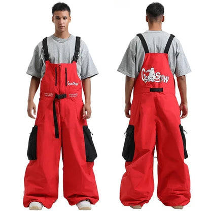 2025 Baggy Snowboard Pants Women Men - Best Baggy Snowboarding Pants Waterproof 20000mm