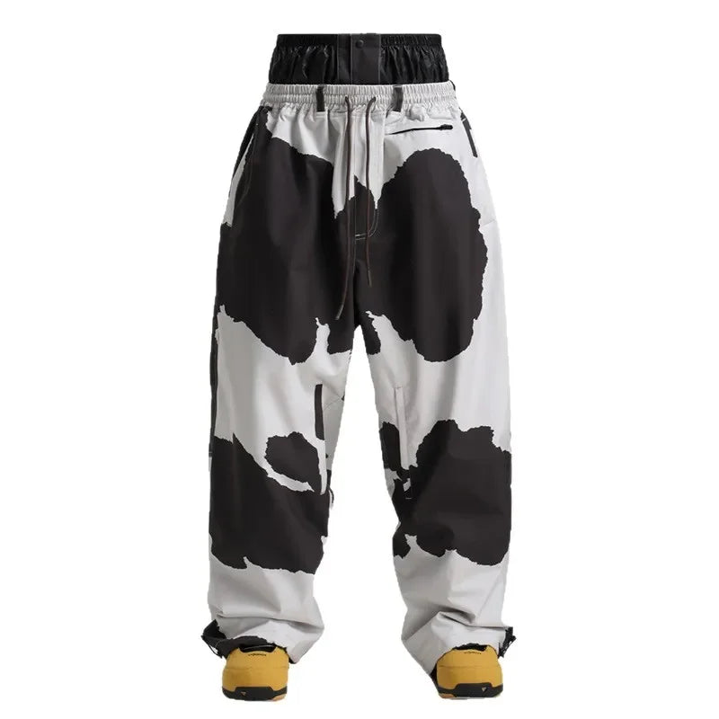 Women’s Baggy Ski Pants by Dollplus – Breathable, Waterproof, and Windproof Snowboard Trousers fro Men