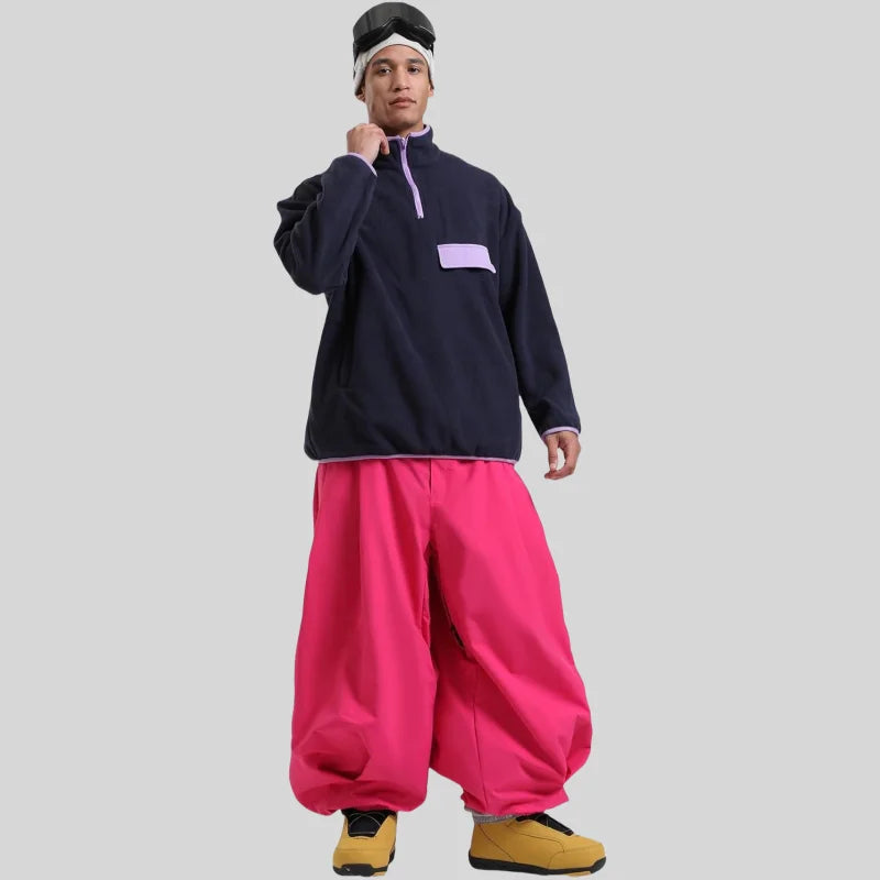 Baggy Snowboard Pants for Men – Waterproof Ski Pants with Thermal Insulation