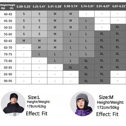 Dollplus 2025 Baggy Snowboard Pants – Waterproof, Windproof & Thermal Ski Trousers