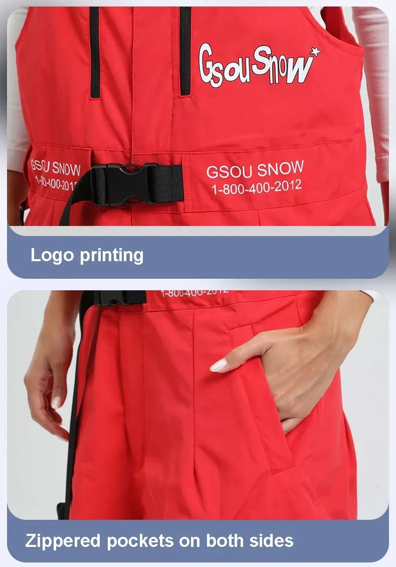 2025 Baggy Snowboard Pants Women Men - Best Baggy Snowboarding Pants Waterproof 20000mm
